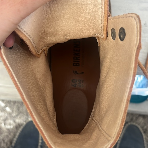 Birkenstock women’s cognac Byron suede boots size 40/9 - Picture 11 of 11